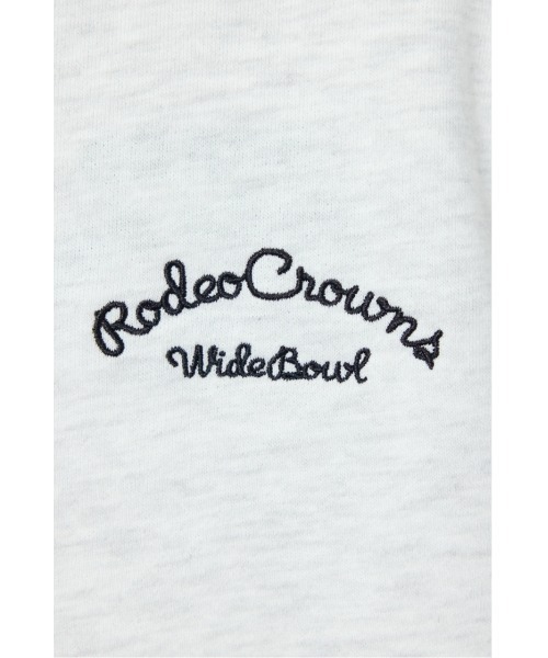 RODEO CROWNS WIDE BOWL(ロデオクラウンズワイドボウル)の「タイポグラフィーZIPパーカー(パーカー・メンズ・ブラック/ターコイズブルー系1/グレー×ホワイト・LARGE/MEDIUM)」の11枚目の写真