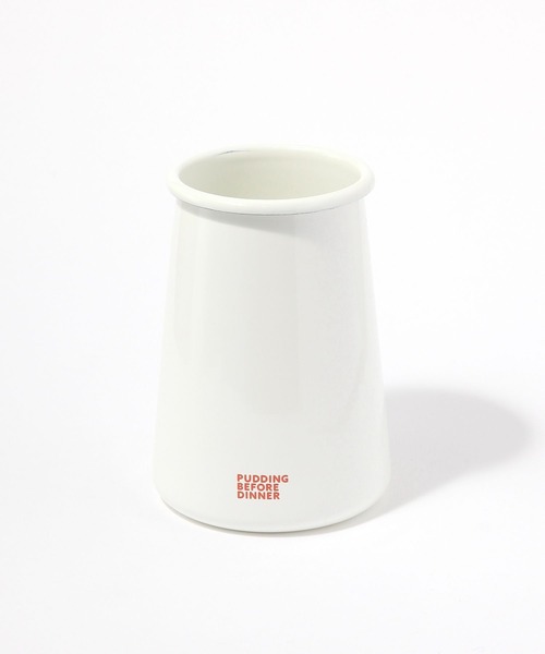studio CLIP（スタディオクリップ）の「ホーローツールスタンド《PUDDING BEFORE DINNER》（キッチンツール・レディース・ホワイト・FREE）」の2枚目の写真