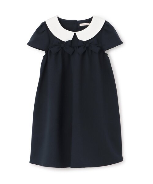 Lycee mine（リセマイン）の「【セレモニー】【おうちで洗える】丸衿付ワンピース【子供服】【キッズ】【女の子】（ワンピース・キッズ・ピンク/ラベンダー/ネイビー/ブラック・120cm/130cm/140cm/110cm/100cm）」の5枚目の写真