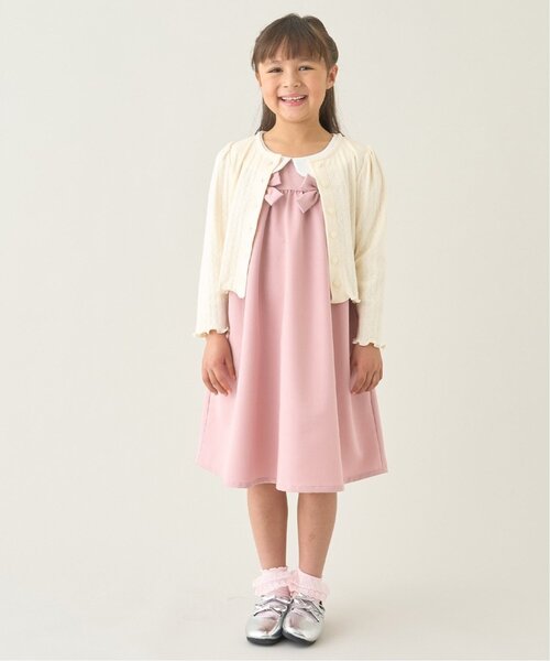 Lycee mine（リセマイン）の「【セレモニー】【おうちで洗える】丸衿付ワンピース【子供服】【キッズ】【女の子】（ワンピース・キッズ・ピンク/ラベンダー/ネイビー/ブラック・120cm/130cm/140cm/110cm/100cm）」の17枚目の写真