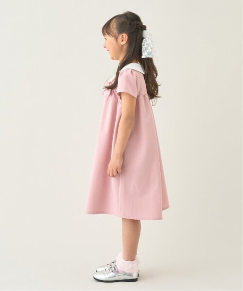Lycee mine（リセマイン）の「【セレモニー】【おうちで洗える】丸衿付ワンピース【子供服】【キッズ】【女の子】（ワンピース・キッズ・ピンク/ラベンダー/ネイビー/ブラック・120cm/130cm/140cm/110cm/100cm）」の18枚目の写真