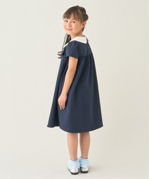 Lycee mine（リセマイン）の「【セレモニー】【おうちで洗える】丸衿付ワンピース【子供服】【キッズ】【女の子】（ワンピース・キッズ・ピンク/ラベンダー/ネイビー/ブラック・120cm/130cm/140cm/110cm/100cm）」の21枚目の写真
