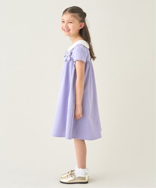 Lycee mine（リセマイン）の「【セレモニー】【おうちで洗える】丸衿付ワンピース【子供服】【キッズ】【女の子】（ワンピース・キッズ・ピンク/ラベンダー/ネイビー/ブラック・120cm/130cm/140cm/110cm/100cm）」の22枚目の写真