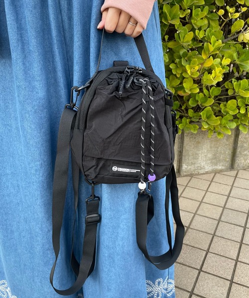 CRB(シーアールビー)の「配色ミニショルダーバッグ(ショルダーバッグ・レディース・マスタード/カーキ/ブラック・F)」の19枚目の写真
