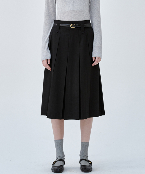 MALOUPE（マロップ）の「3113 プリーツスカート (ブラック)（スカート・レディース・その他・SMALL/MEDIUM）」の9枚目の写真
