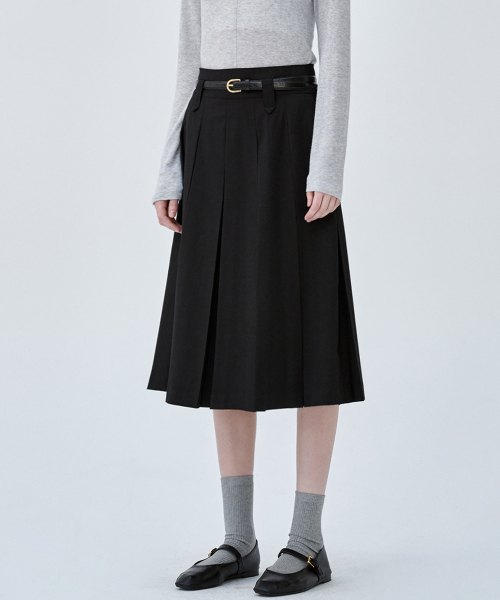 MALOUPE（マロップ）の「3113 プリーツスカート (ブラック)（スカート・レディース・その他・SMALL/MEDIUM）」の10枚目の写真