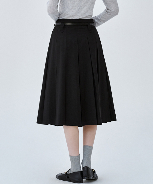 MALOUPE（マロップ）の「3113 プリーツスカート (ブラック)（スカート・レディース・その他・SMALL/MEDIUM）」の11枚目の写真