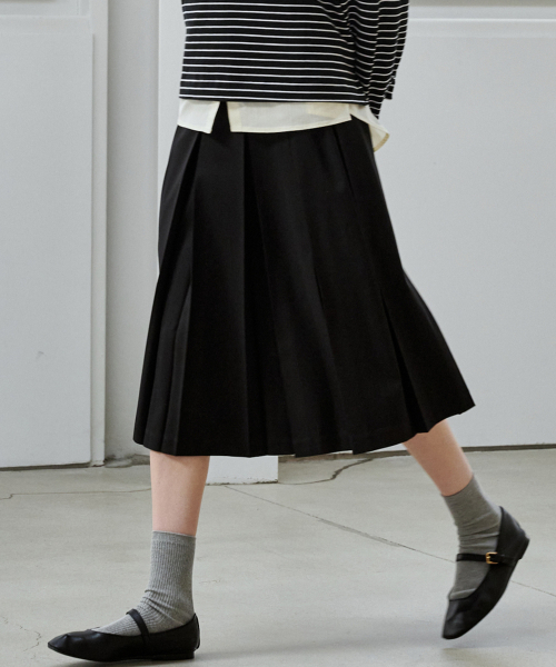 MALOUPE（マロップ）の「3113 プリーツスカート (ブラック)（スカート・レディース・その他・SMALL/MEDIUM）」の12枚目の写真