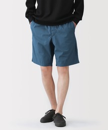 紳士 洗いざらしブロードイージーショートパンツ