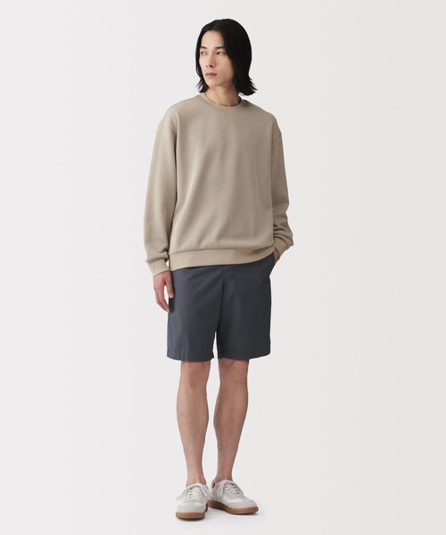 無印良品(ムジルシリョウヒン)の「紳士 洗いざらしブロードイージーショートパンツ(その他パンツ・メンズ・ブラック/スモークピンク/ブラウン系/チャコールグレー/ネイビー/カーキ系/ブルー系/ベージュ・S/M/L/XL)」の13枚目の写真