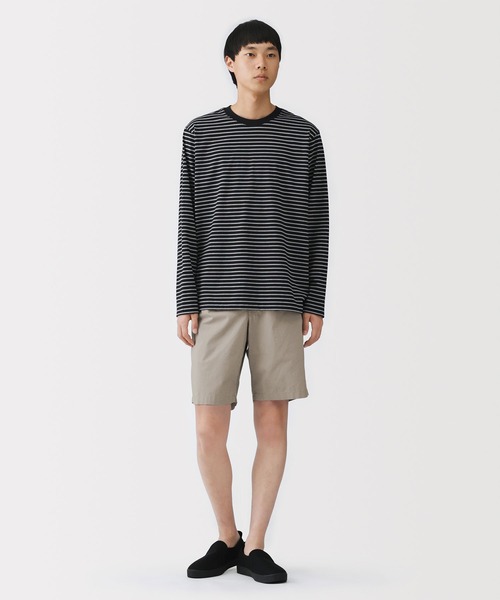 無印良品(ムジルシリョウヒン)の「紳士 洗いざらしブロードイージーショートパンツ(その他パンツ・メンズ・ブラック/スモークピンク/ブラウン系/チャコールグレー/ネイビー/カーキ系/ブルー系/ベージュ・S/M/L/XL)」の17枚目の写真