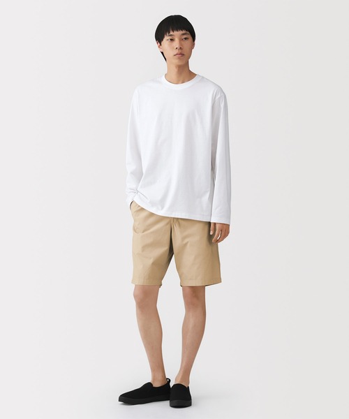 無印良品(ムジルシリョウヒン)の「紳士 洗いざらしブロードイージーショートパンツ(その他パンツ・メンズ・ブラック/スモークピンク/ブラウン系/チャコールグレー/ネイビー/カーキ系/ブルー系/ベージュ・S/M/L/XL)」の21枚目の写真