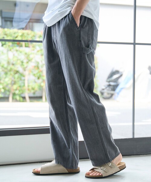 SMITH'S AMERICAN（スミスアメリカン）の「SMITH'S（スミス）別注ライトウエイトワークパンツ（デニムパンツ・メンズ・その他1/コバルトブルー/ダークグレー・M/S/XL/L）」の8枚目の写真