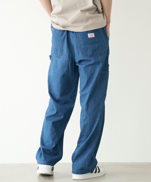 SMITH'S AMERICAN（スミスアメリカン）の「SMITH'S（スミス）別注ライトウエイトワークパンツ（デニムパンツ・メンズ・その他1/コバルトブルー/ダークグレー・M/S/XL/L）」の14枚目の写真