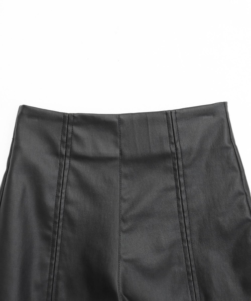 ANAP（アナップ）の「ストレッチ スリット レザーショーパン（その他パンツ・レディース・ブラック・M）」の14枚目の写真