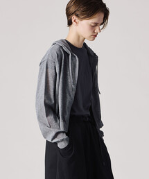 LE GLAZIK（ルグラジック）の「LE GLAZIK | シアーニット ジップパーカー WOMEN（パーカー）」