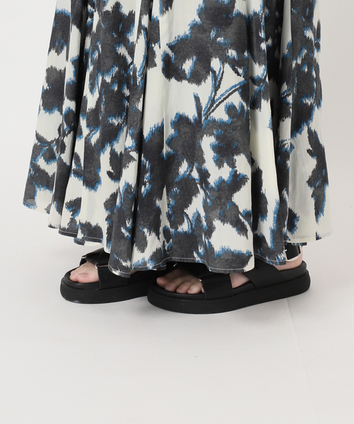 JOURNAL STANDARD（ジャーナルスタンダード）の「オリエンタルプリントスカート（スカート・レディース・ブルー/イエロー・FREE）」の19枚目の写真