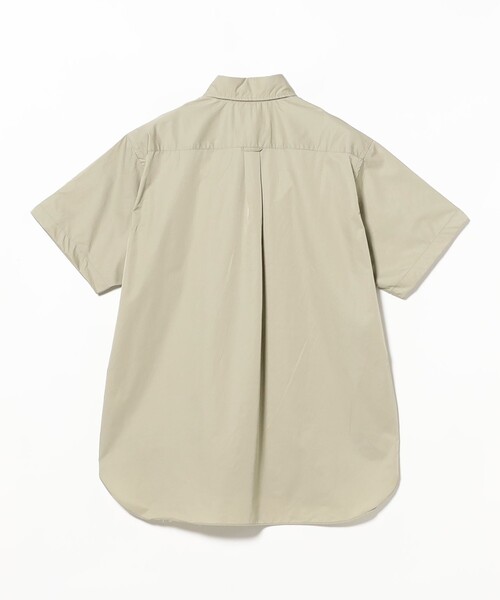BEAMS PLUS（ビームスプラス）の「B.D. Pullover Classic-fit NYCO Twill（シャツ/ブラウス・メンズ・チャコールグレー/ベージュ・SMALL/MEDIUM/X-LARGE/LARGE）」の16枚目の写真