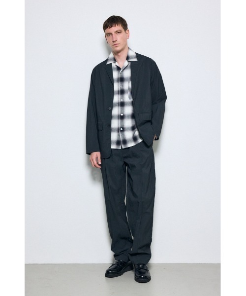AZUL by moussy（アズールバイマウジー）の「トライファンクションテーラードジャケット（テーラードジャケット・メンズ・グレー/ブラック・SMALL/MEDIUM/LARGE）」の6枚目の写真