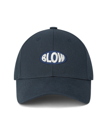 BLOW（ブロウ）の「Tone-on-tone Logo Ball Cap - Navy（キャップ）」