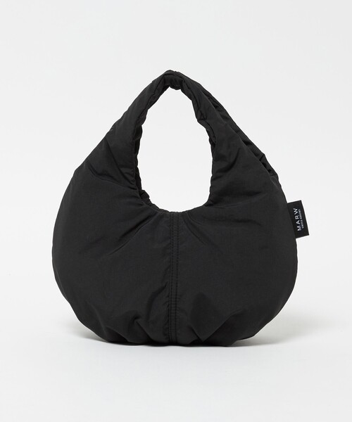 MARW UNITED ARROWS(マルゥ ユナイテッドアローズ)の「<MARW UNITED ARROWS>ファブリック トートバッグ S 撥水(トートバッグ・レディース・ブラック/オフホワイト・FREE)」の1枚目の写真