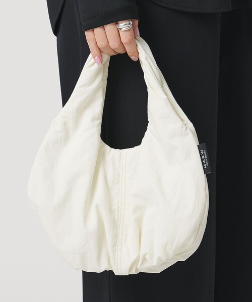 MARW UNITED ARROWS(マルゥ ユナイテッドアローズ)の「<MARW UNITED ARROWS>ファブリック トートバッグ S 撥水(トートバッグ・レディース・ブラック/オフホワイト・FREE)」の17枚目の写真