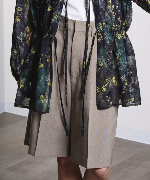 ROSE BUD（ローズバッド）の「TUCK SHORT PANTS（その他パンツ・レディース・ブラック/ベージュ・M/S）」の12枚目の写真