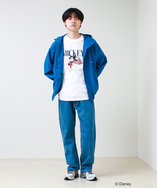 GOOD ROCK SPEED(グッドロックスピード)の「【GOOD ROCK SPEED】MICKEY / ミッキーマウス / プリントTシャツ(Tシャツ/カットソー・メンズ・ホワイト系その他2/ブラウン/ホワイト系その他3/ネイビー・FREE)」の7枚目の写真