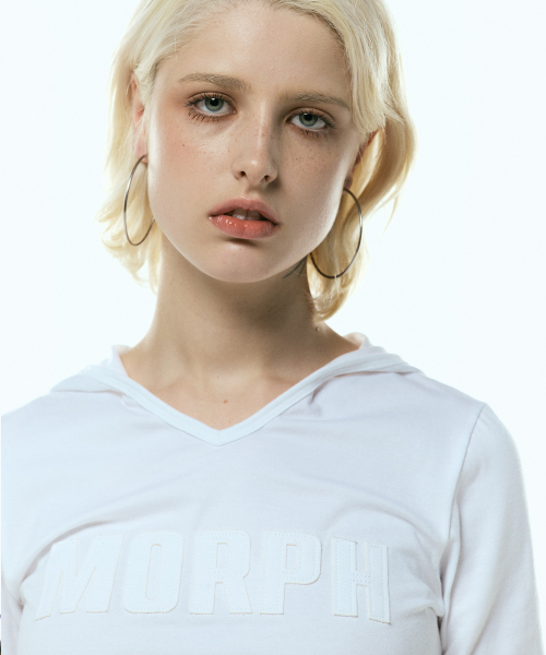 OOH-AHH（ウーアー）の「モーフ フードパーカー（子供）（Tシャツ/カットソー・レディース・その他・FREE）」の2枚目の写真