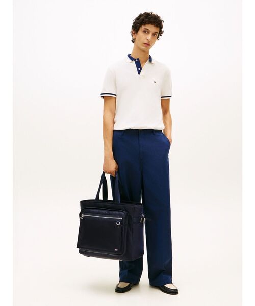 TOMMY HILFIGER（トミーヒルフィガー）の「トラベル24アワートートバッグ（ショルダーバッグ・メンズ・ネイビー・FREE）」の2枚目の写真