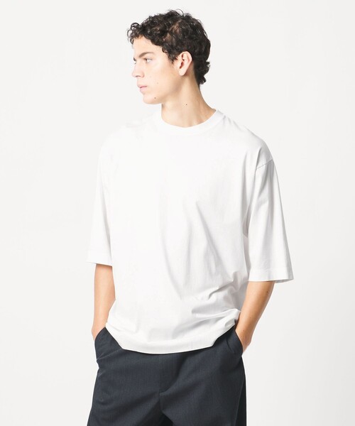 LOEFF（ロエフ）の「＜LOEFF＞スビンコットン ショートスリーブ Tシャツ MENS（Tシャツ/カットソー・メンズ・ブラック/パープル/ホワイト・2/1）」の14枚目の写真