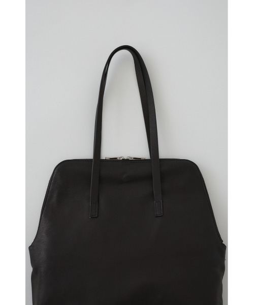 W-zip leather bag ダブルジップ レザーバッグ(トートバッグ)|RIM W-zip leather bag ダブルジップ レザーバッグ(トートバッグ)|RIM