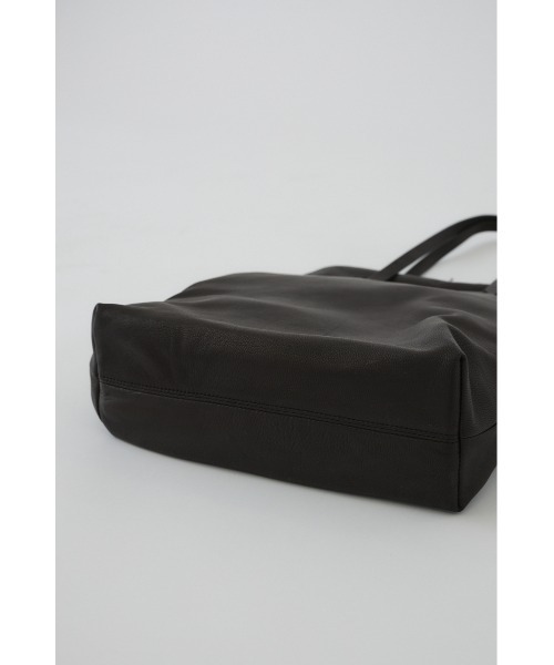 RIM.ARK フェイクレザーバッグ W-zip leather bag ダブルジップ レザーバッグ（トートバッグ）｜RIM