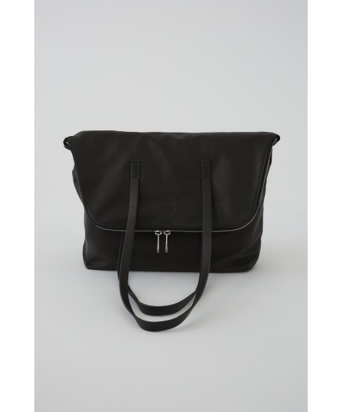 W-zip leather bag ダブルジップ レザーバッグ（トートバッグ）｜RIM