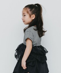 BRANSHES | 【b.+A】金子綾/ドットフリル付きチュニック(チュニック)