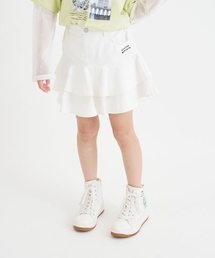 PINK-latte | 裾フレアデニムスカート(スカート)