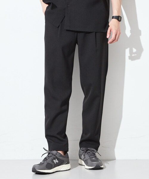THE SHOP TK （ザ ショップ ティーケー ）の「LITE TEX イージーパンツ 接触冷感/吸水速乾/UVカット/アンチピリング/イージーケア/洗濯機OK/セットアップ可（その他パンツ・メンズ・ダークグレー/ブルー系その他/オリーブ/ブラック・01/02/03/04）」の5枚目の写真