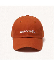 MAC MOC（マックモック）の「ヌルラー_ロゴ刺繍コットンボールキャップ_7カラー（キャップ）」