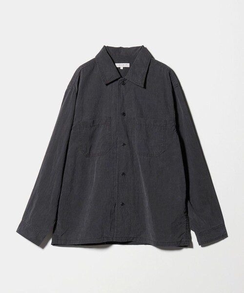 A DAY IN THE LIFE UNITED ARROWS(アデイインザライフユナイテッドアローズ)の「フェード パッカリング CPOシャツ<A DAY IN THE LIFE>(シャツ/ブラウス・メンズ・ダークグレー/ブラック・L/M)」の2枚目の写真