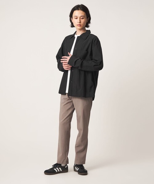 A DAY IN THE LIFE UNITED ARROWS(アデイインザライフユナイテッドアローズ)の「フェード パッカリング CPOシャツ<A DAY IN THE LIFE>(シャツ/ブラウス・メンズ・ダークグレー/ブラック・L/M)」の5枚目の写真