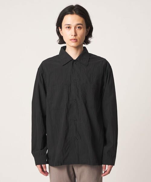 A DAY IN THE LIFE UNITED ARROWS(アデイインザライフユナイテッドアローズ)の「フェード パッカリング CPOシャツ<A DAY IN THE LIFE>(シャツ/ブラウス・メンズ・ダークグレー/ブラック・L/M)」の6枚目の写真