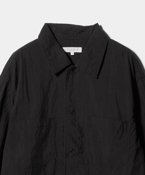 A DAY IN THE LIFE UNITED ARROWS(アデイインザライフユナイテッドアローズ)の「フェード パッカリング CPOシャツ<A DAY IN THE LIFE>(シャツ/ブラウス・メンズ・ダークグレー/ブラック・L/M)」の16枚目の写真