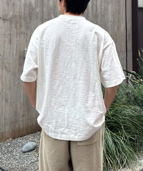 CIAOPANIC TYPY（チャオパニックティピー）の「【ユニセックス】【プラスサイズあり】スラブフォトTee（Tシャツ/カットソー・レディース・ライトグレー/ホワイト/ミント/ネイビー・XX-LARGE/LARGE/MEDIUM）」の17枚目の写真