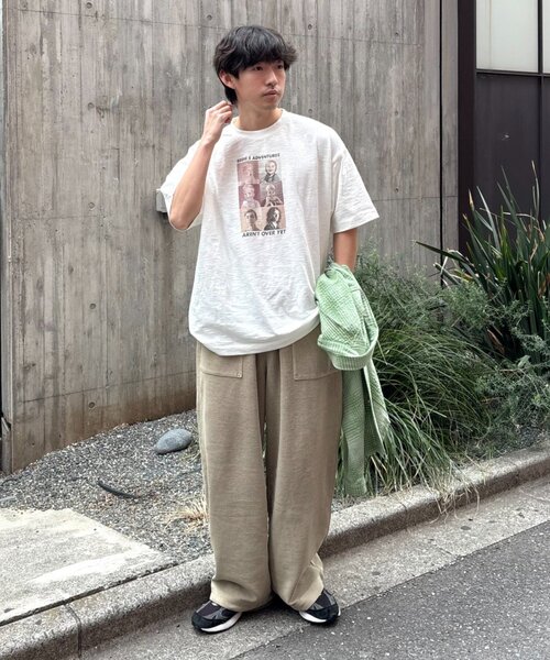 CIAOPANIC TYPY（チャオパニックティピー）の「【ユニセックス】【プラスサイズあり】スラブフォトTee（Tシャツ/カットソー・メンズ・ライトグレー/ホワイト/ミント/ネイビー・XX-LARGE/LARGE/MEDIUM）」の11枚目の写真