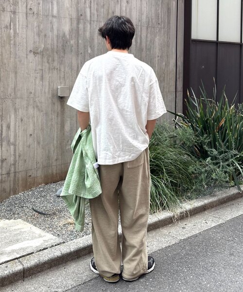 CIAOPANIC TYPY（チャオパニックティピー）の「【ユニセックス】【プラスサイズあり】スラブフォトTee（Tシャツ/カットソー・メンズ・ライトグレー/ホワイト/ミント/ネイビー・XX-LARGE/LARGE/MEDIUM）」の13枚目の写真