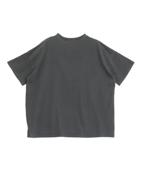 ANAP（アナップ）の「ピグメント加工 オーバーサイズ Tシャツ（Tシャツ/カットソー・レディース・ベージュ/ライトグレー/ダークブラック・F）」の19枚目の写真