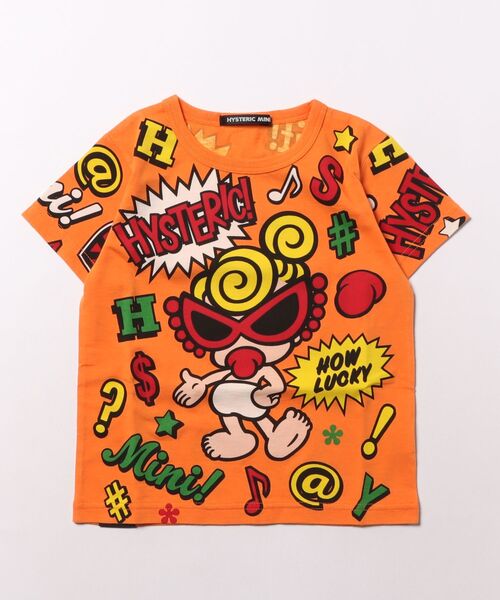 POP SIGN 半袖Tシャツ（Tシャツ/カットソー）｜HYSTERIC MINI