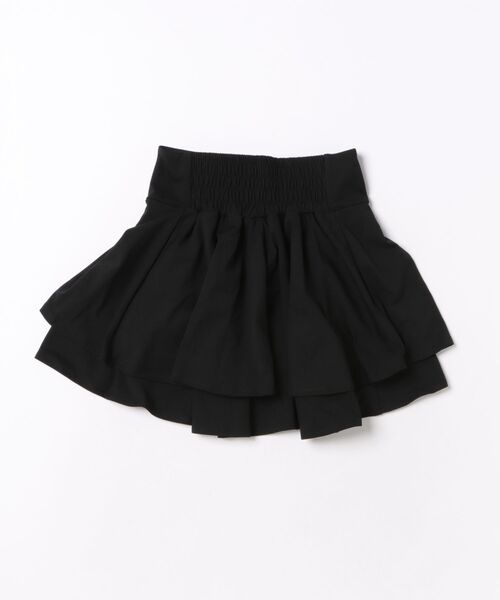 coca(coca)(コカ)の「キッズ ダブルフリルスカート(スカート・キッズ・アイボリー/ブラック・120/130/140/150)」の19枚目の写真