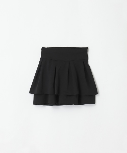 coca(coca)(コカ)の「キッズ ダブルフリルスカート(スカート・キッズ・アイボリー/ブラック・120/130/140/150)」の18枚目の写真