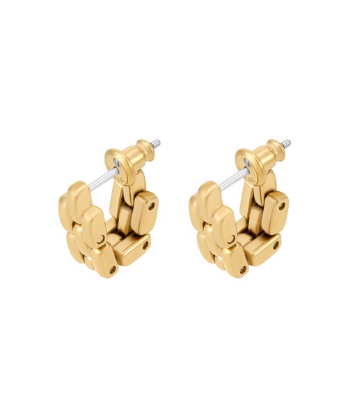 FOSSIL(フォッシル)の「フォッシル アクセサリー レディース ピアス ゴールド JF04902710(ピアス(両耳用)・レディース・ゴールド・FREE)」の3枚目の写真